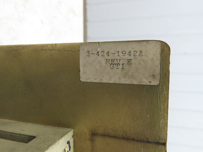 Cincinnati Milacron 3-424-1942A PLC Chassis Rack Unit Motherboard 3-531-4231A