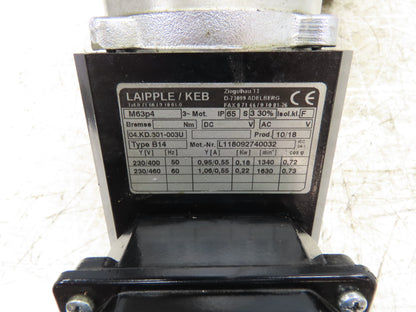Destaco 601RDM4H24-330 Rotary Index Drive Table 4-Stop Positioner 460V Gearmotor