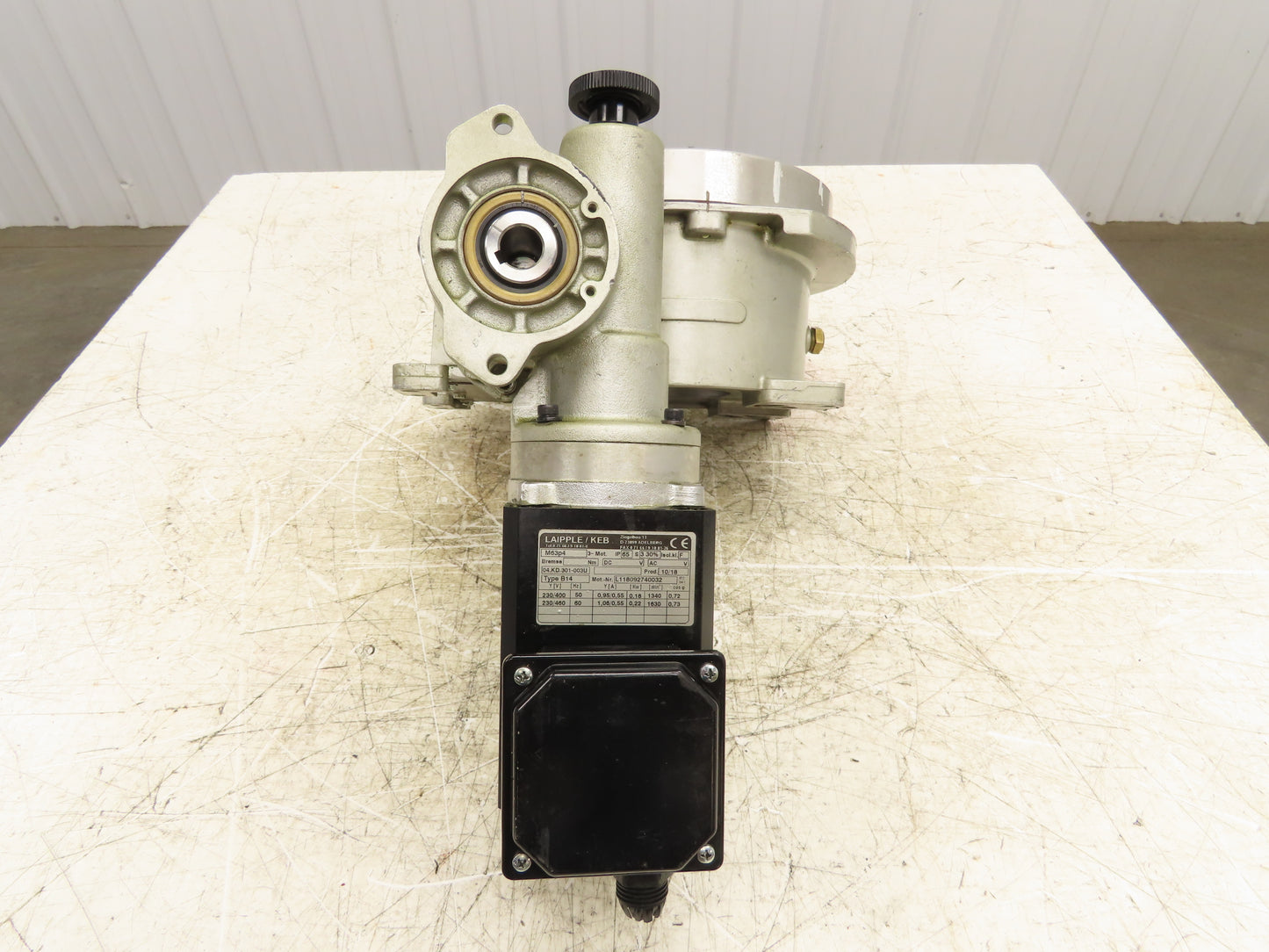 Destaco 601RDM4H24-330 Rotary Index Drive Table 4-Stop Positioner 460V Gearmotor