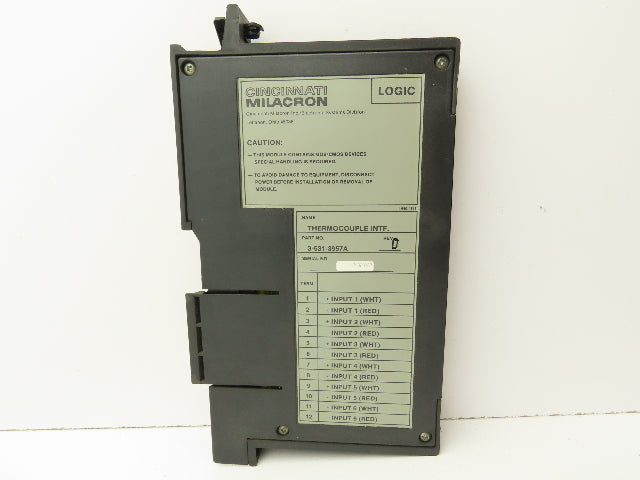 Cincinnati Milacron 3-531-3957A PLC Thermocouple Interface Module Lot of 2