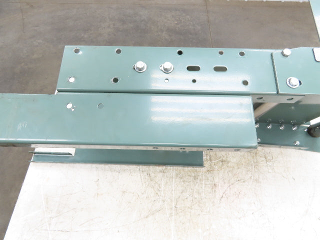 Hytrol 18" Belt Conveyor Incline to Horizontal Nose-Over Transition Leg 36"L