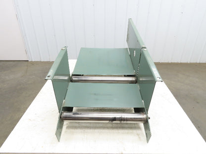 Hytrol 18" Belt Conveyor Incline to Horizontal Nose-Over Transition Leg 36"L