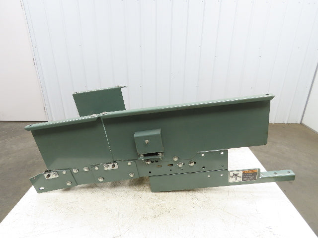 Hytrol 18" Belt Conveyor Incline to Horizontal Nose-Over Transition Leg 36"L