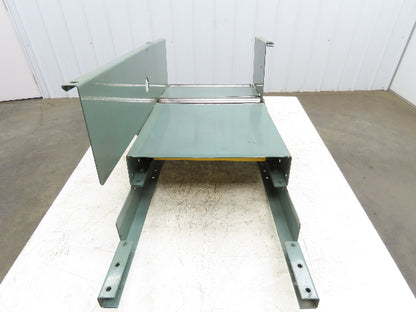 Hytrol 18" Belt Conveyor Incline to Horizontal Nose-Over Transition Leg 36"L
