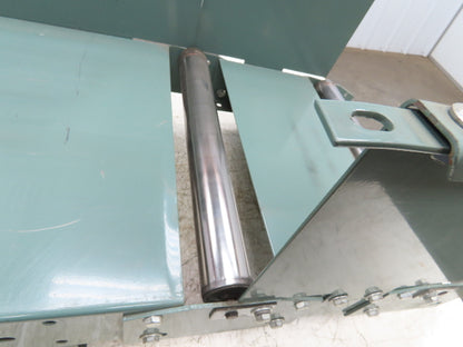 Hytrol 18" Belt Conveyor Incline to Horizontal Nose-Over Transition Leg 36"L