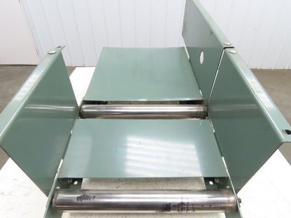 Hytrol 18" Belt Conveyor Incline to Horizontal Nose-Over Transition Leg 36"L