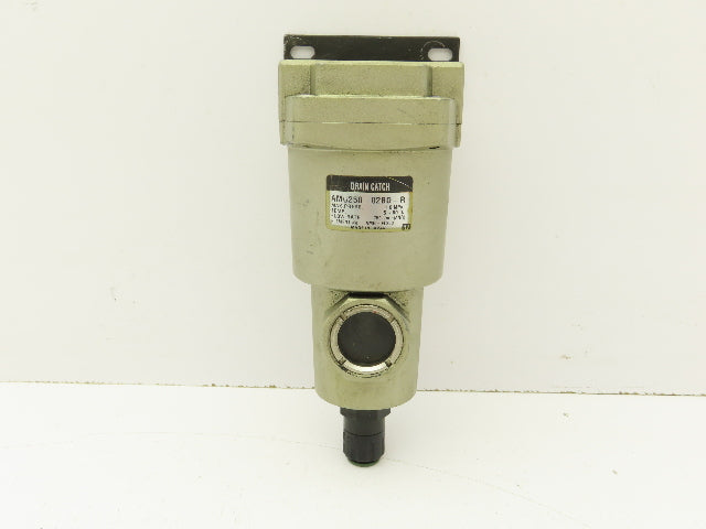 SMC AMG250-02BD-R Water Separator Drain Catch 1/4" NPT 1 MPa 750 l/min