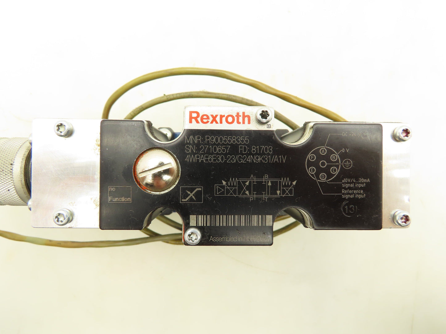 Rexroth 4WRAE6E30-23/G24N9K31/A1V Proportional Directional Valve Hydraulic 24VDC