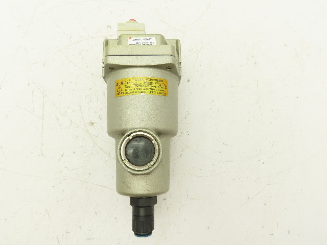 SMC AMD250C-02D-RT Pneumatic Micro Mist Separator 1/4" NPT 1 Mpa