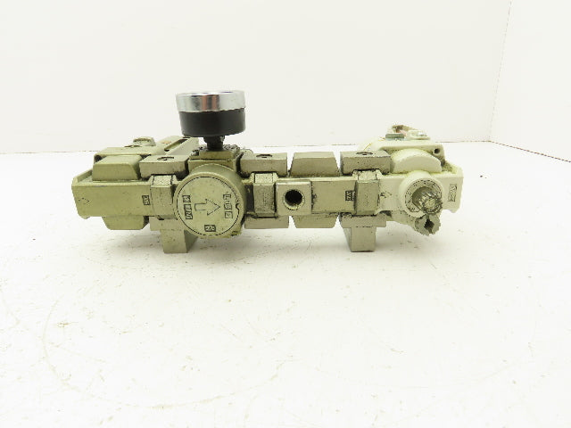 SMC AF30-N03D-2Z Pneumatic Air Filter Regulator Lubricator Check Valve Assembly