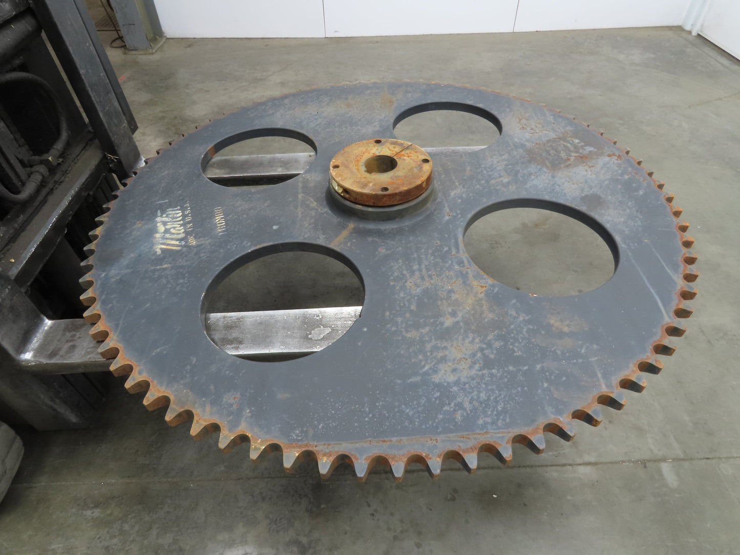 Martin 160M80 #160 Roller Chain Sprocket 80-Tooth 2" Pitch 2-15/16" QD Bushing