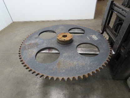Martin 160M80 #160 Roller Chain Sprocket 80-Tooth 2" Pitch 2-15/16" QD Bushing