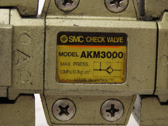 SMC AL30-N03-8Z Pneumatic Air Filter Regulator Check Valve Lubricator Assembly