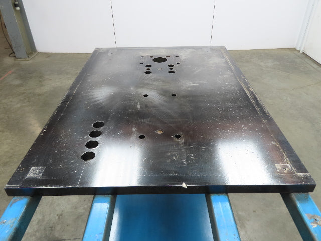 1-1/8" Steel Top Machine Base Welding Table Work Bench 50"W 30"D 34-3/4"H