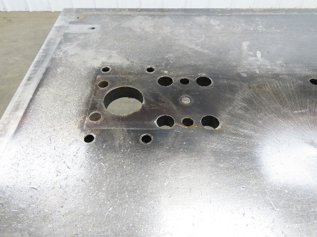 1-1/8" Steel Top Machine Base Welding Table Work Bench 50"W 30"D 34-3/4"H