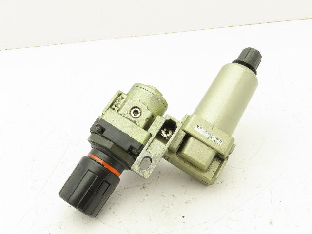 SMC AFD30-02D Pneumatic Micro Mist Separator Regulator 1/4" NPT