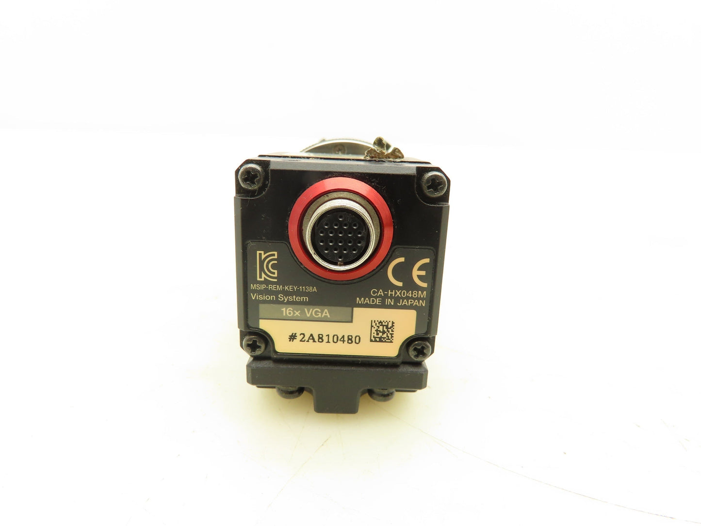 Keyence CA-HX048M LumiTrax 16x Monochrome Machine Vision Camera 16mm Lens