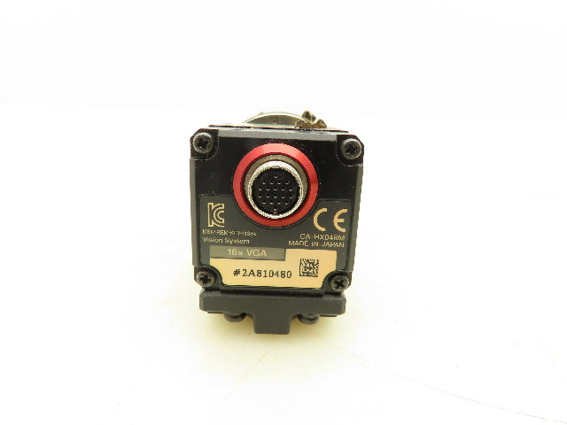 Keyence CA-HX048M LumiTrax 16x Monochrome Machine Vision Camera 16mm Lens