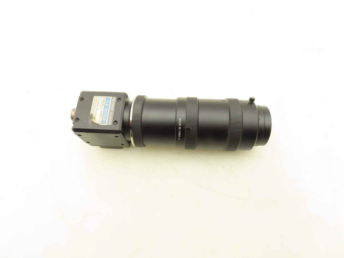 Keyence CA-HX048M LumiTrax 16x Monochrome Machine Vision Camera 16mm Lens