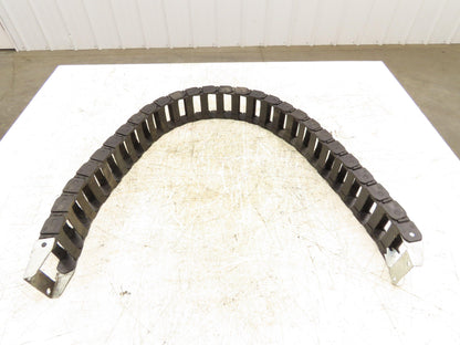 Igus 25.4.200 Energy Chain Cable Carrier Set 53" Long 25x75mm ID