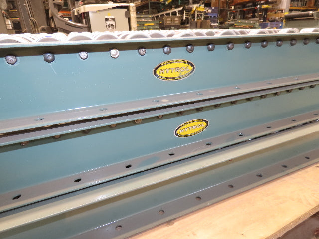 Hytrol 36"x75"L Butt Spur Skate Wheel Roller Conveyor 30° Diverter  3-Sections