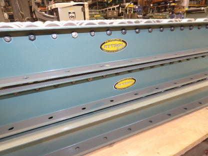 Hytrol 36"x75"L Butt Spur Skate Wheel Roller Conveyor 30° Diverter  3-Sections
