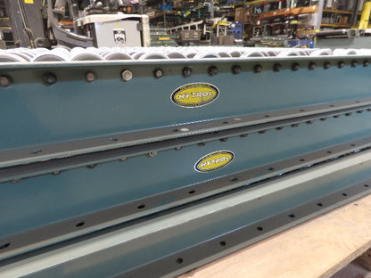 Hytrol 36"x75"L Butt Spur Skate Wheel Roller Conveyor 30° Diverter  3-Sections
