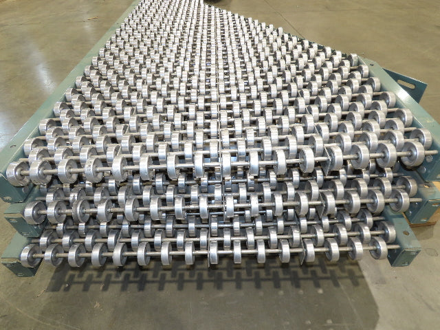 Hytrol 36"x75"L Butt Spur Skate Wheel Roller Conveyor 30° Diverter  3-Sections