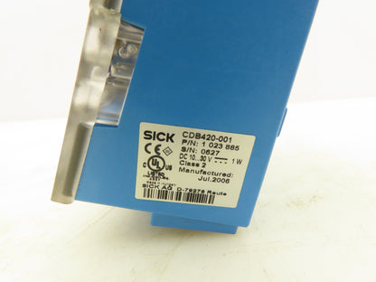 Sick CDB420-001 Barcode Scanner & Connection Module 10-30V Set