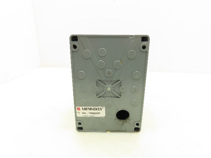 Mennekes ME20MS4A-M2PSX HDI Safety Disconnect Switch 25Amp 600VAC 5HP