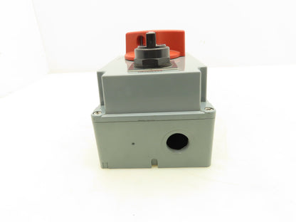 Mennekes ME20MS4A-M2PSX HDI Safety Disconnect Switch 25Amp 600VAC 5HP