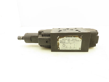 Daikin Kogyo MG-03P-03-40-X Hydraulic Reducing Sandwich Valve