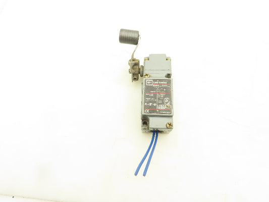 Cutler Hammer E50SA Limit Switch E50DR1 Operating Head Roller Arm 5° Pretravel