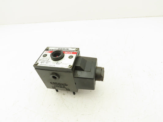 Daikin JSO-G03-2BA-10-N Hydraulic Solenoid Operated Valve 100VAC