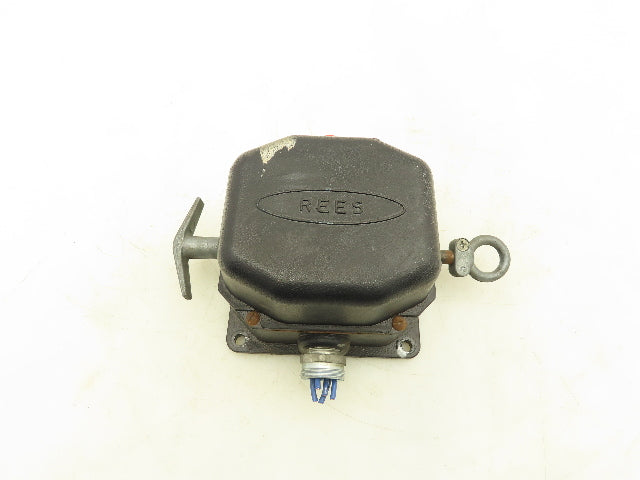 REES 04944-000 Cable Operated Safety Pull Switch 1NO/1NC 15Lb 600V