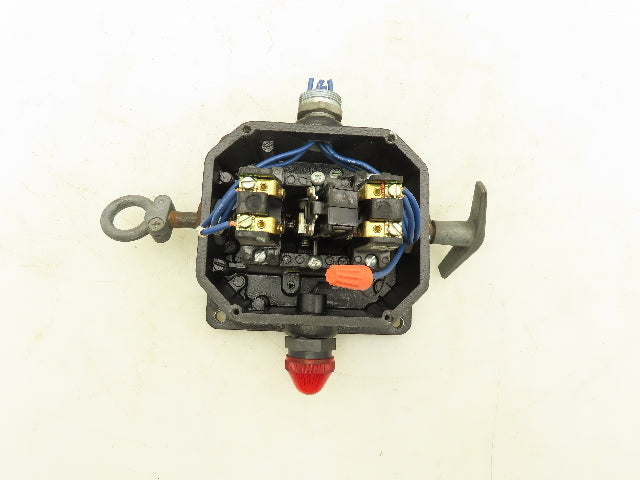 REES 04944-000 Cable Operated Safety Pull Switch 1NO/1NC 15Lb 600V