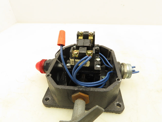 REES 04944-000 Cable Operated Safety Pull Switch 1NO/1NC 15Lb 600V