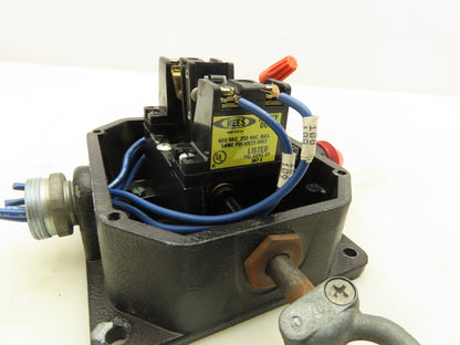 REES 04944-000 Cable Operated Safety Pull Switch 1NO/1NC 15Lb 600V