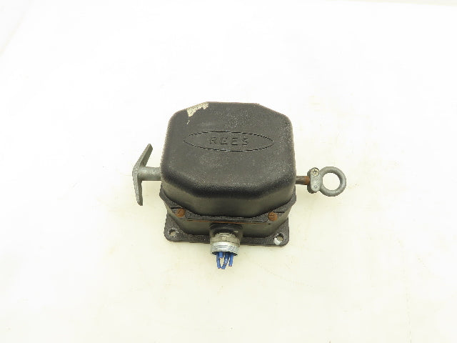 REES 04944-000 Cable Operated Safety Pull Switch 1NO/1NC 15Lb 600V