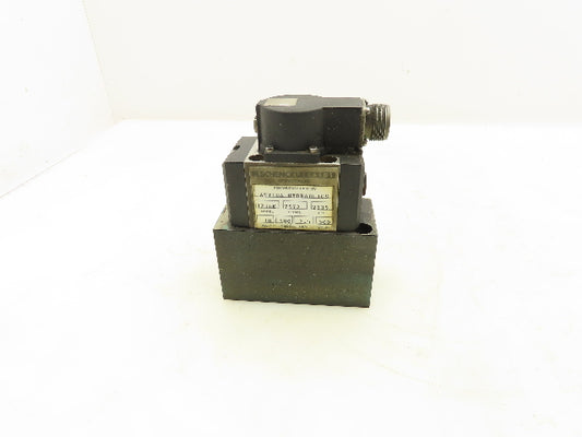 Schenck Pegasus PLS-2235 Hydraulic Servovalve 121UE 2.5 GPM 200 OHM