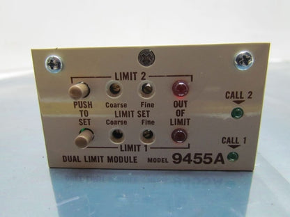 Daytronic 9455A Dual Limit Module 9000 Modular 5V Input