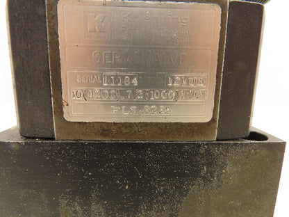 Koehring Pegasus Division PLS-2235 Hydraulic Servovalve 121UE