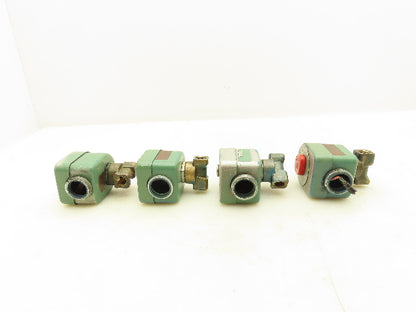 Asco 8262A212 Solenoid Valve 120V 1/4" NPT Lot of 4