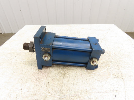 Rexroth CDT4MF1 Hydraulic Cylinder 4" Bore 5" Stroke 2500 PSI Flange Mount