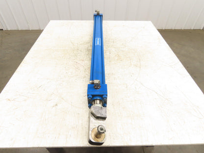 Vickers Hydraulic Cylinder 2.5" Bore 34" Stroke 3000psi Clevis Mount CDT4MP1