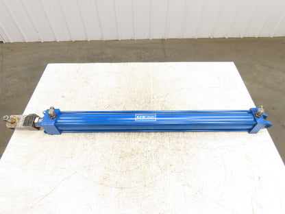 Vickers Hydraulic Cylinder 2.5" Bore 34" Stroke 3000psi Clevis Mount CDT4MP1