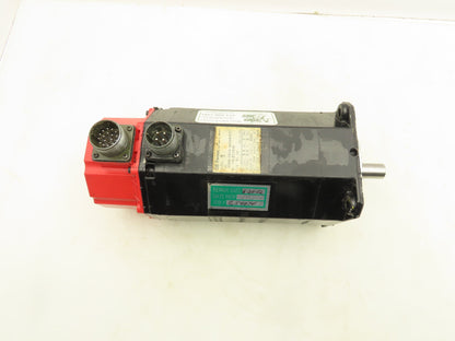 Fanuc A06B-0512-B504 AC Servo Motor 2000 RPM 3PH 110V Pulse Coder A860-0315-T101