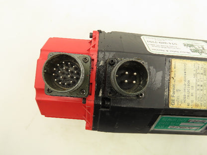 Fanuc A06B-0512-B504 AC Servo Motor 2000 RPM 3PH 110V Pulse Coder A860-0315-T101