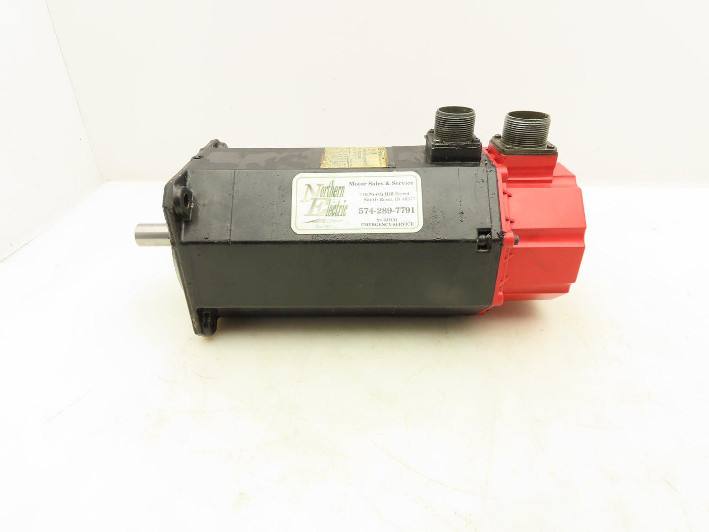 Fanuc A06B-0512-B504 AC Servo Motor 2000 RPM 3PH 110V Pulse Coder A860-0315-T101