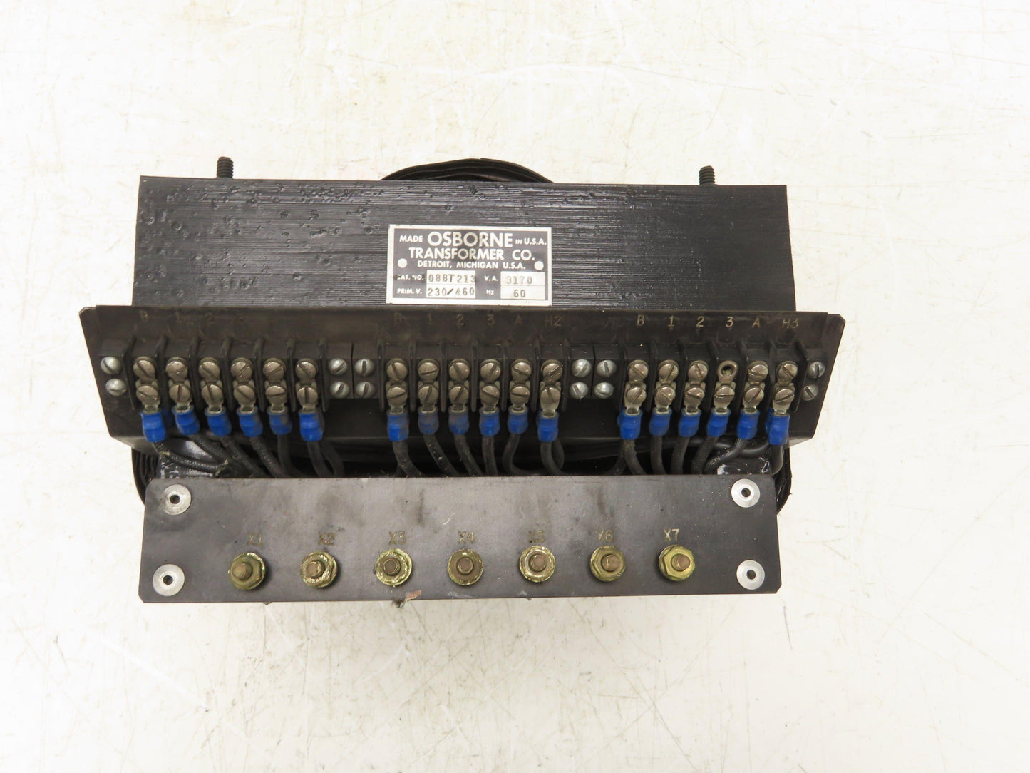 Osborne 088T213 Industrial Transformer 230/460V Pri